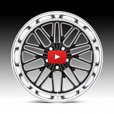 US Mags Santa Cruz U138 Gloss Black Custom Wheels 4